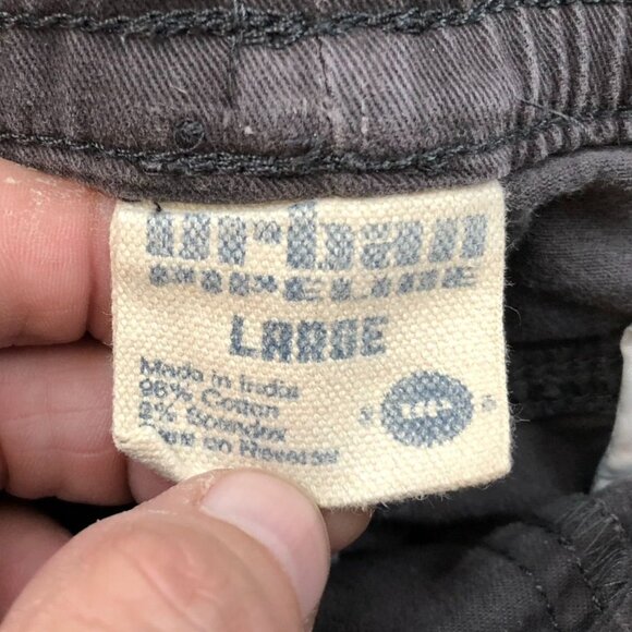 Urban Pipeline Mens Jogger Pants Large Drawstring  Casual Pull On Classic Black - Picture 3 of 10